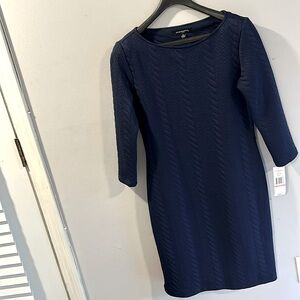 Sharagano women’s blue knit dress size 10
